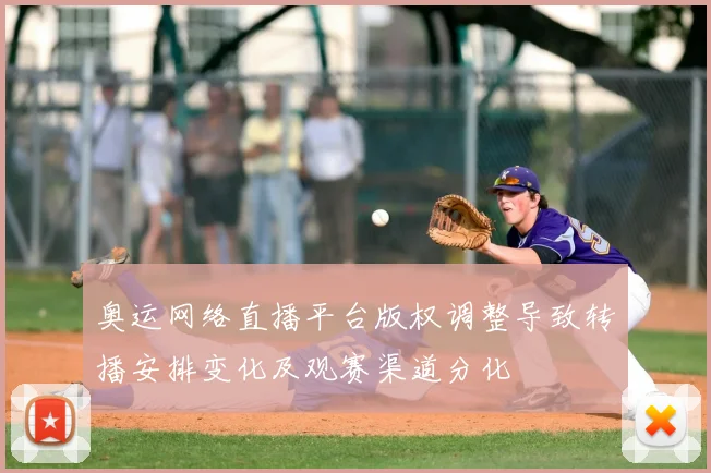 奥运网络直播平台版权调整导致转播安排变化及观赛渠道分化